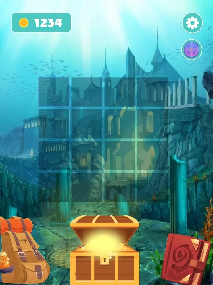 Tangkapan layar Ocean's Heart iPad 