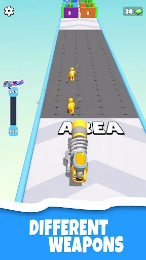 Capturas de tela do Stickman Mob Rush