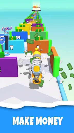 Capturas de tela do Stickman Mob Rush