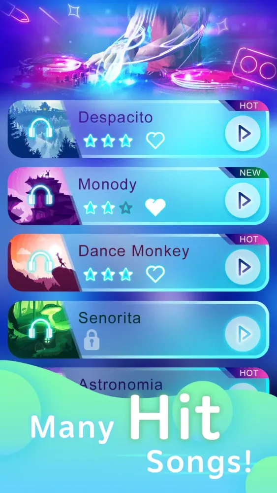 Zrzuty ekranu Piano Pop Tiles -Classic Piano