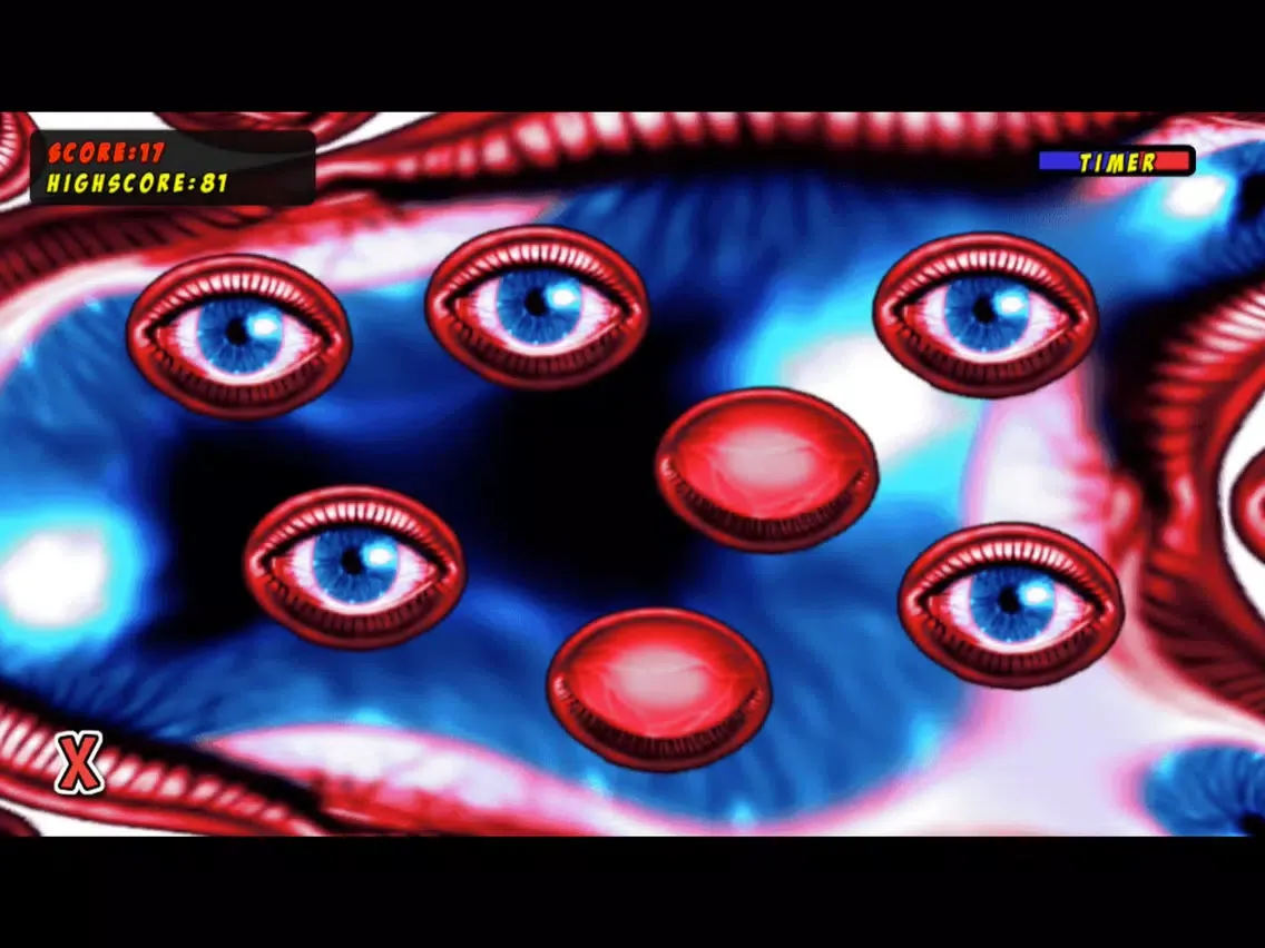 Poke in the Eye: Reflex Seedtest & Training iPad  Screenshots