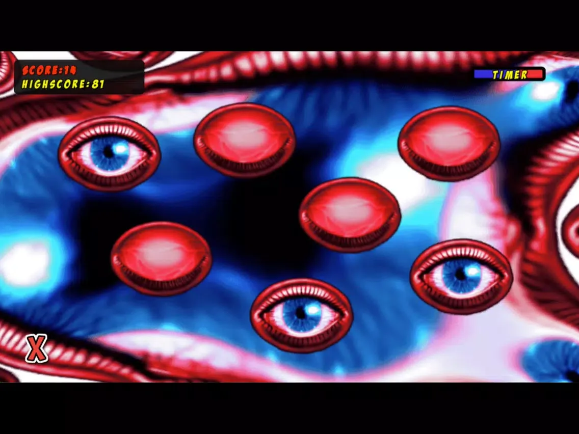 Poke in the Eye: Reflex Seedtest & Training iPad  Screenshots
