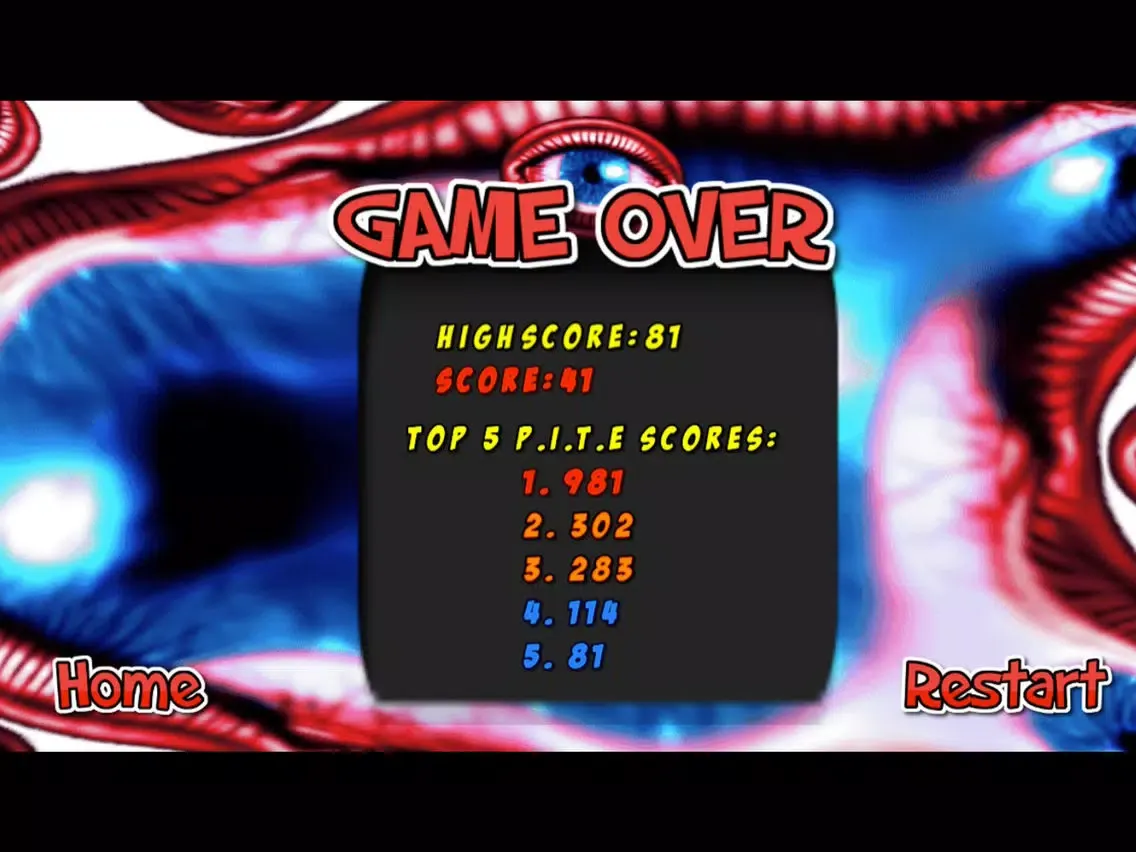Poke in the Eye: Reflex Seedtest & Training iPad  Screenshots