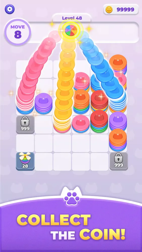 Capturas de tela do Coin Stack