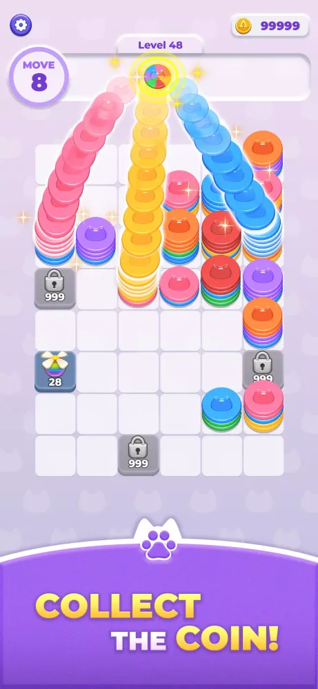 Capturas de tela do Coin Stack
