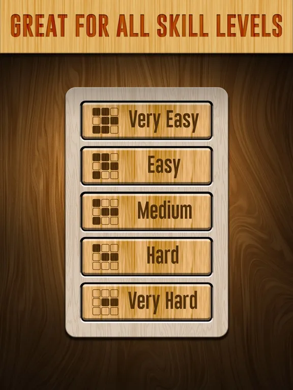 تصاویر Sudoku Wood Puzzle iPad 