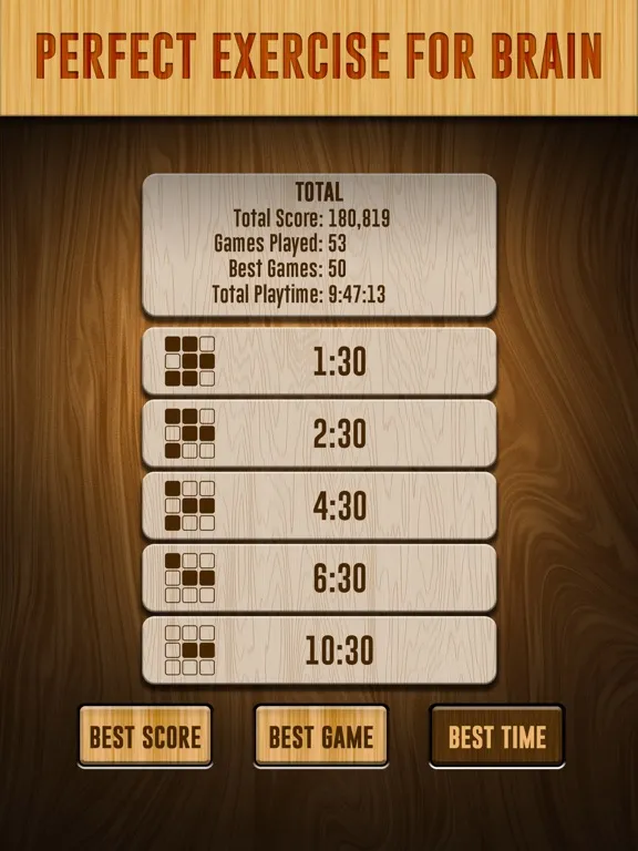 تصاویر Sudoku Wood Puzzle iPad 