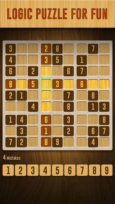 تصاویر Sudoku Wood Puzzle