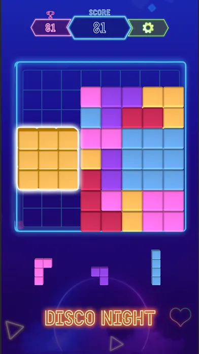 Capturas de pantalla de Block Puzzle Neon 3D