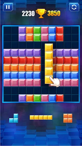 Capturas de tela do Block Puzzle