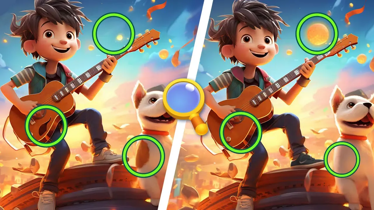 Tangkapan layar Find The Difference: Journey