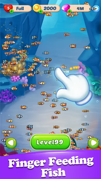 Capturas de tela do Aquarium Match 3:Ocean Party