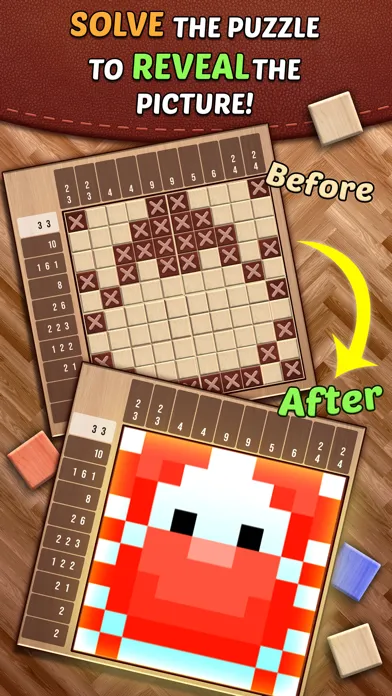 Nonogram* : Wood Picture Cross スクリーンショット