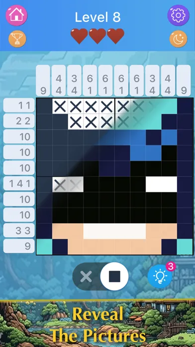 تصاویر Nonogram Logic Picture Cross