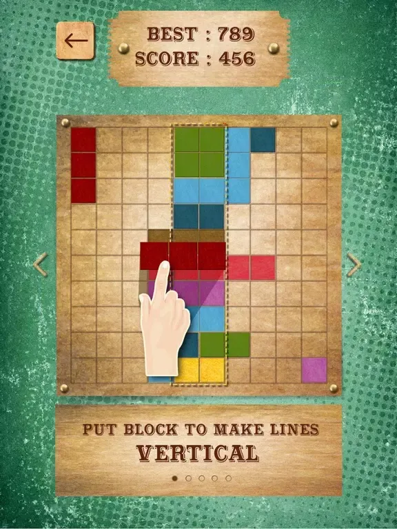Zrzuty ekranu Retro Block Puzzle Game iPad 