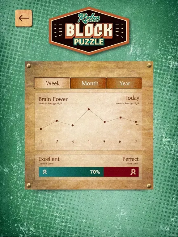 Zrzuty ekranu Retro Block Puzzle Game iPad 