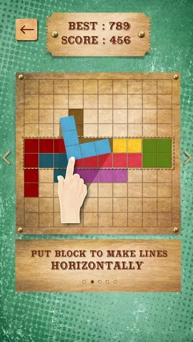 Zrzuty ekranu Retro Block Puzzle Game
