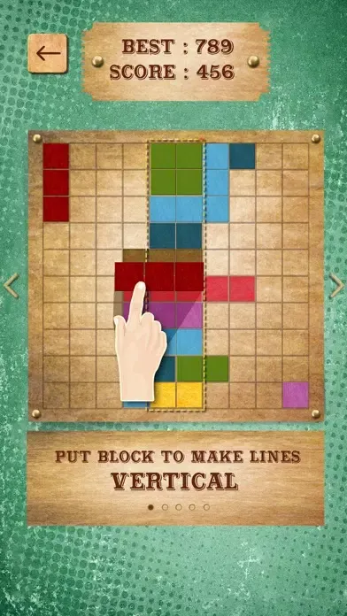 Zrzuty ekranu Retro Block Puzzle Game