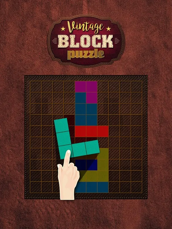 Captures d'écran de Vintage Block Puzzle Game iPad 