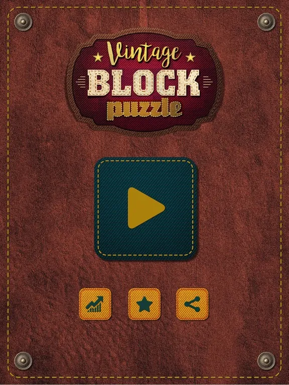 Captures d'écran de Vintage Block Puzzle Game iPad 