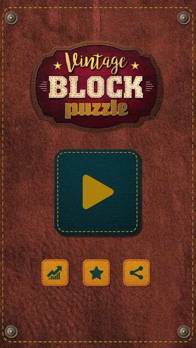 Captures d'écran de Vintage Block Puzzle Game
