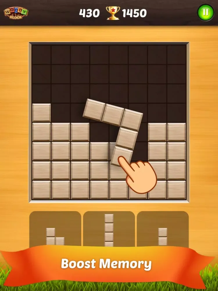 Скриншоты Woody Wood Block Puzzle iPad 
