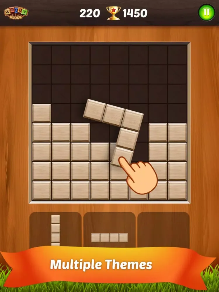 Скриншоты Woody Wood Block Puzzle iPad 