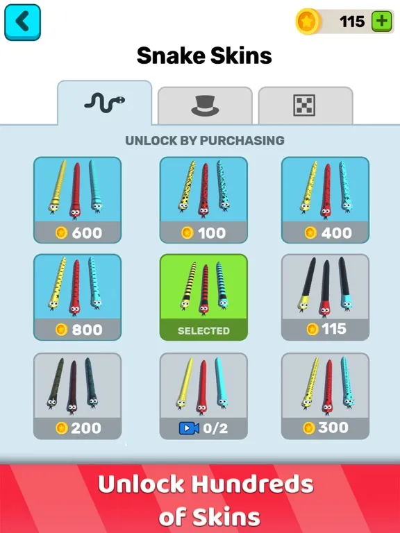 Twisted Snakes: Sorting Game iPad 应用截图