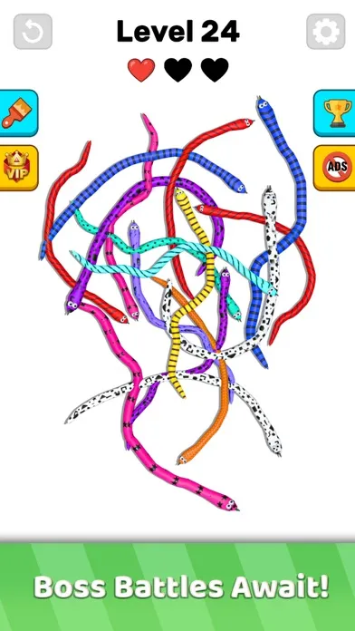 Twisted Snakes: Sorting Game应用截图
