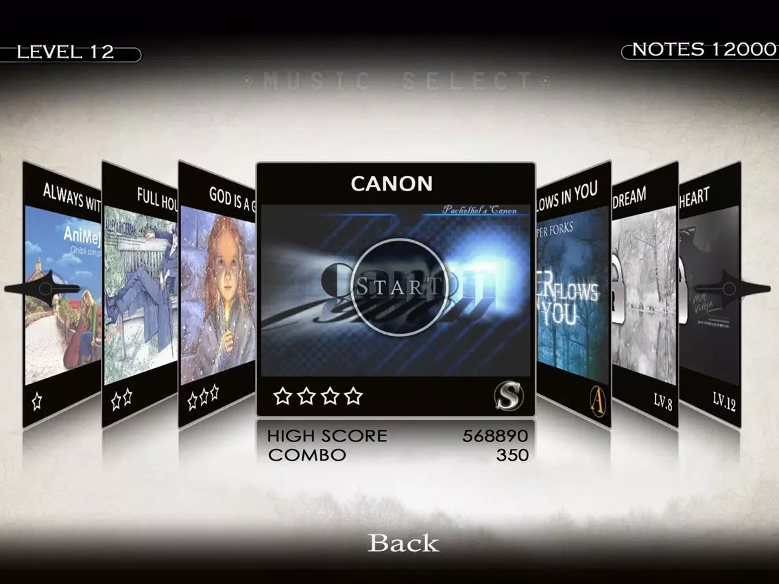 ภาพหน้าจอของ TEMPO - BEAT PIANO iPad 