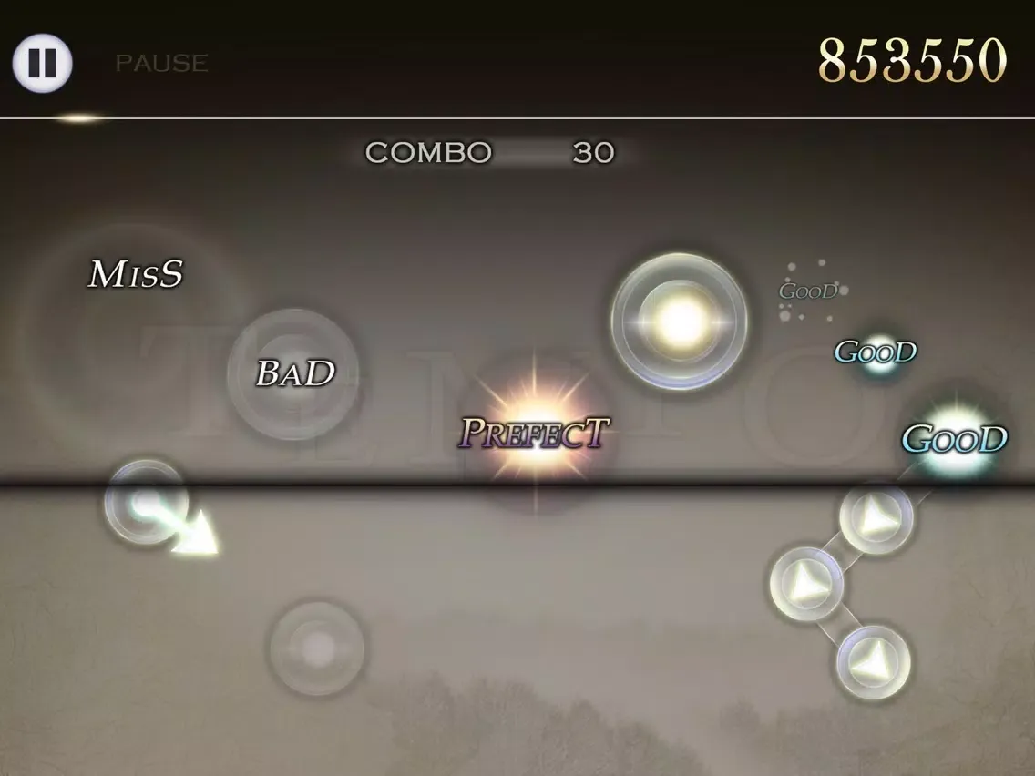 ภาพหน้าจอของ TEMPO - BEAT PIANO iPad 