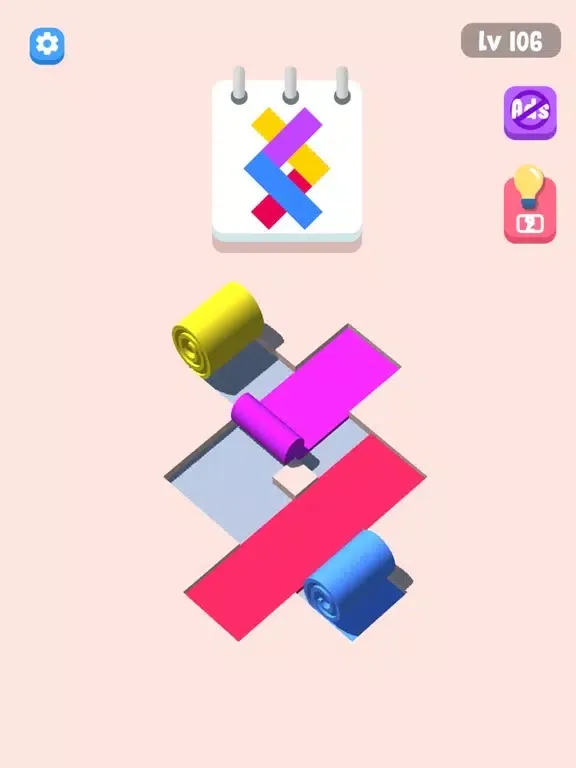 Zrzuty ekranu Roll Perfect Puzzle 3D iPad 