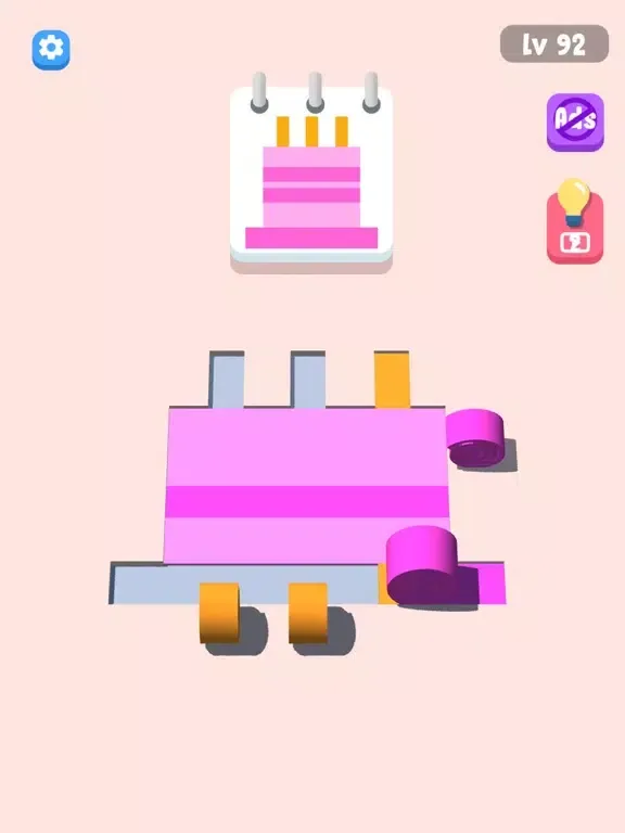 Zrzuty ekranu Roll Perfect Puzzle 3D iPad 