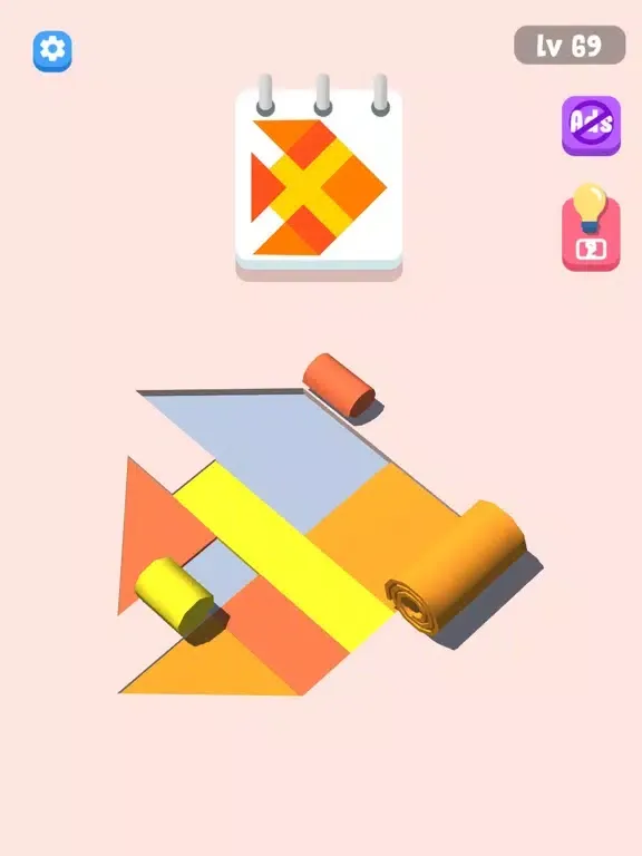Zrzuty ekranu Roll Perfect Puzzle 3D iPad 