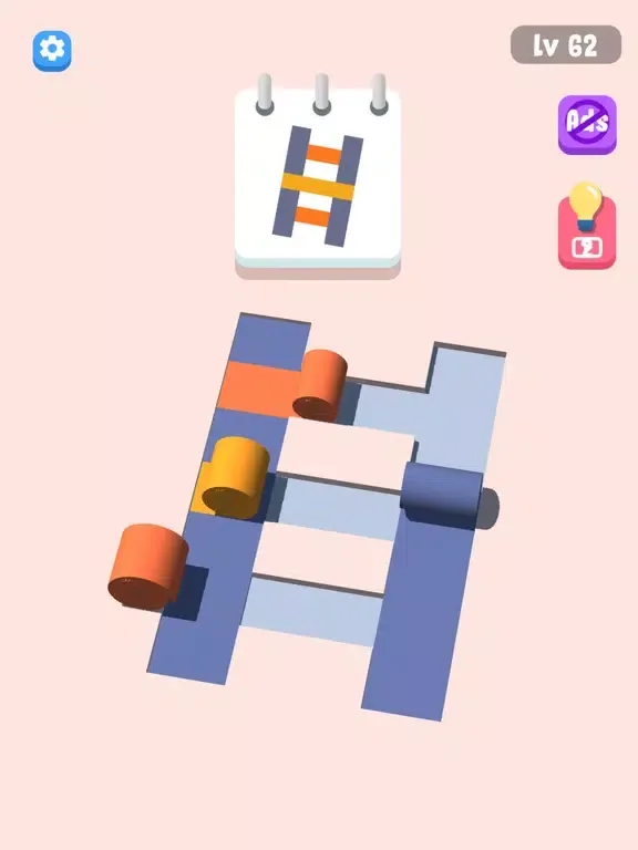 Zrzuty ekranu Roll Perfect Puzzle 3D iPad 