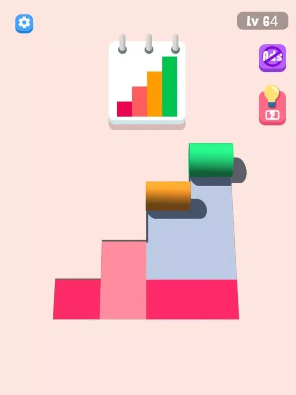 Zrzuty ekranu Roll Perfect Puzzle 3D iPad 