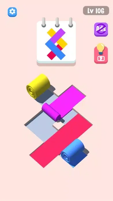 Zrzuty ekranu Roll Perfect Puzzle 3D