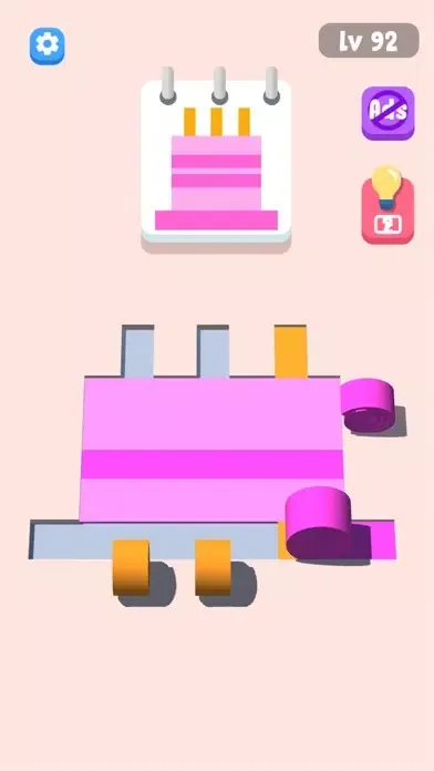 Zrzuty ekranu Roll Perfect Puzzle 3D