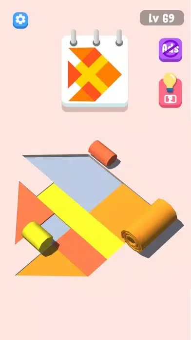 Zrzuty ekranu Roll Perfect Puzzle 3D