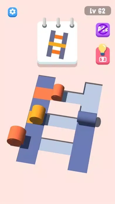 Zrzuty ekranu Roll Perfect Puzzle 3D