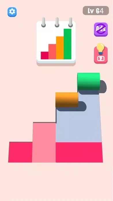 Zrzuty ekranu Roll Perfect Puzzle 3D