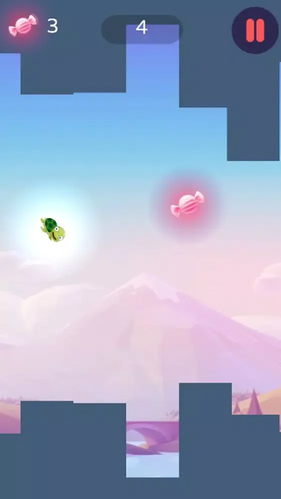 Ảnh chụp màn hình của Flying Turtle-Rolling Race