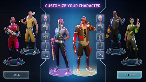 Cyberika: Action Cyberpunk RPG應用截圖