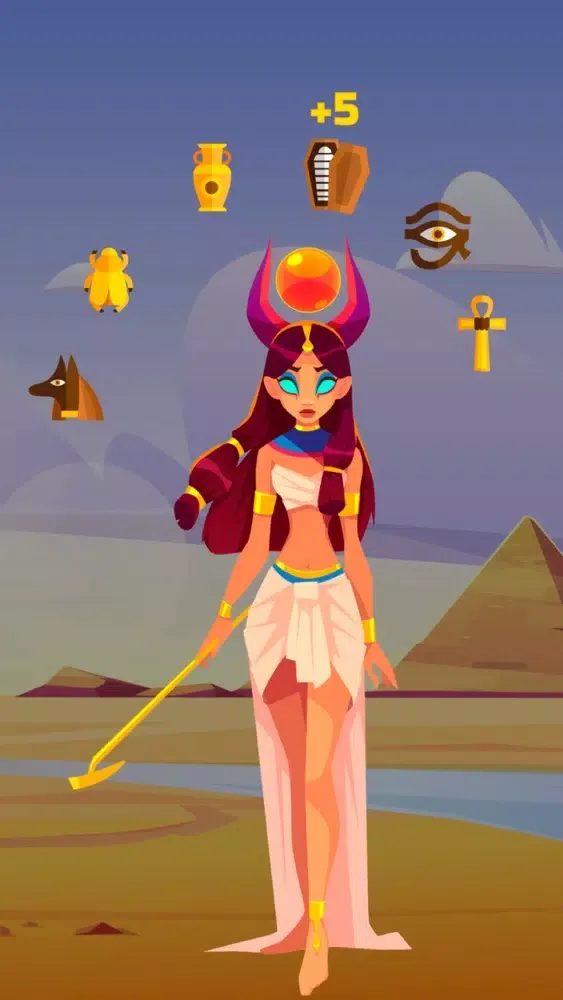 Captures d'écran de The Egyptian Harvest: IDLE