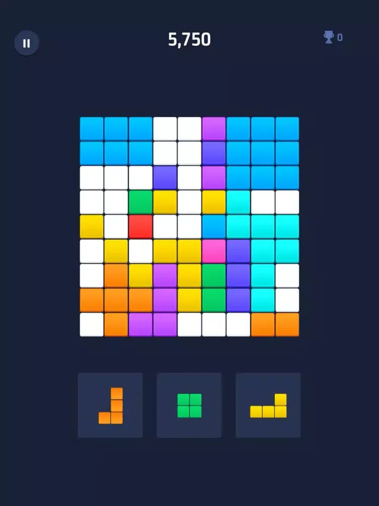 Zrzuty ekranu Block Puzzle Game - 俄罗斯方块 iPad 
