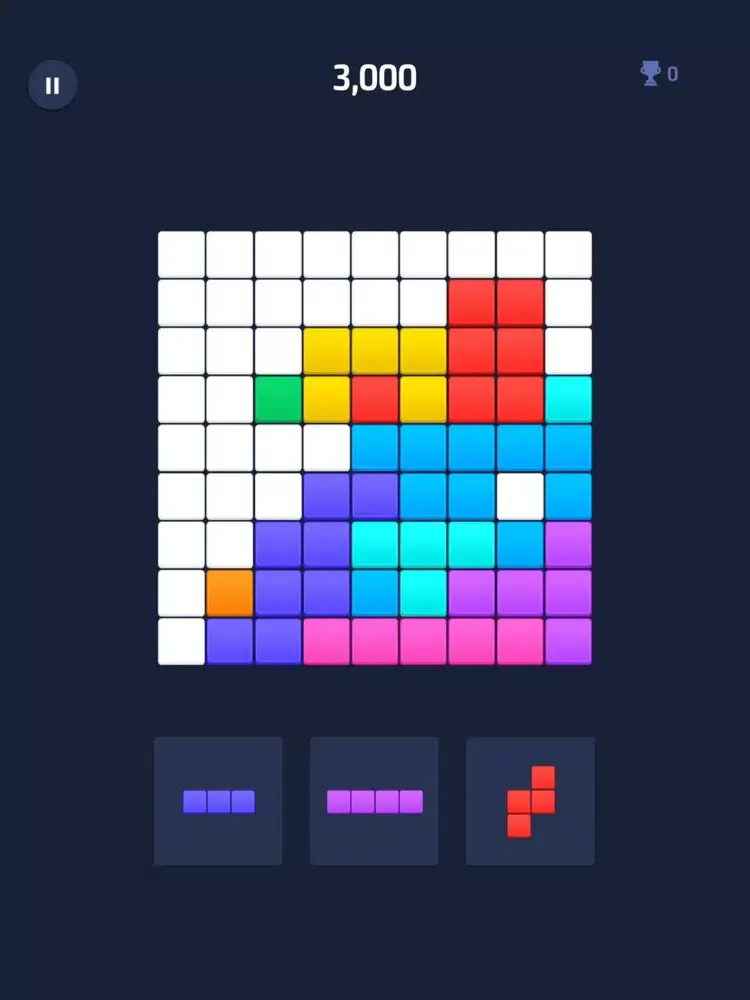 Zrzuty ekranu Block Puzzle Game - 俄罗斯方块 iPad 