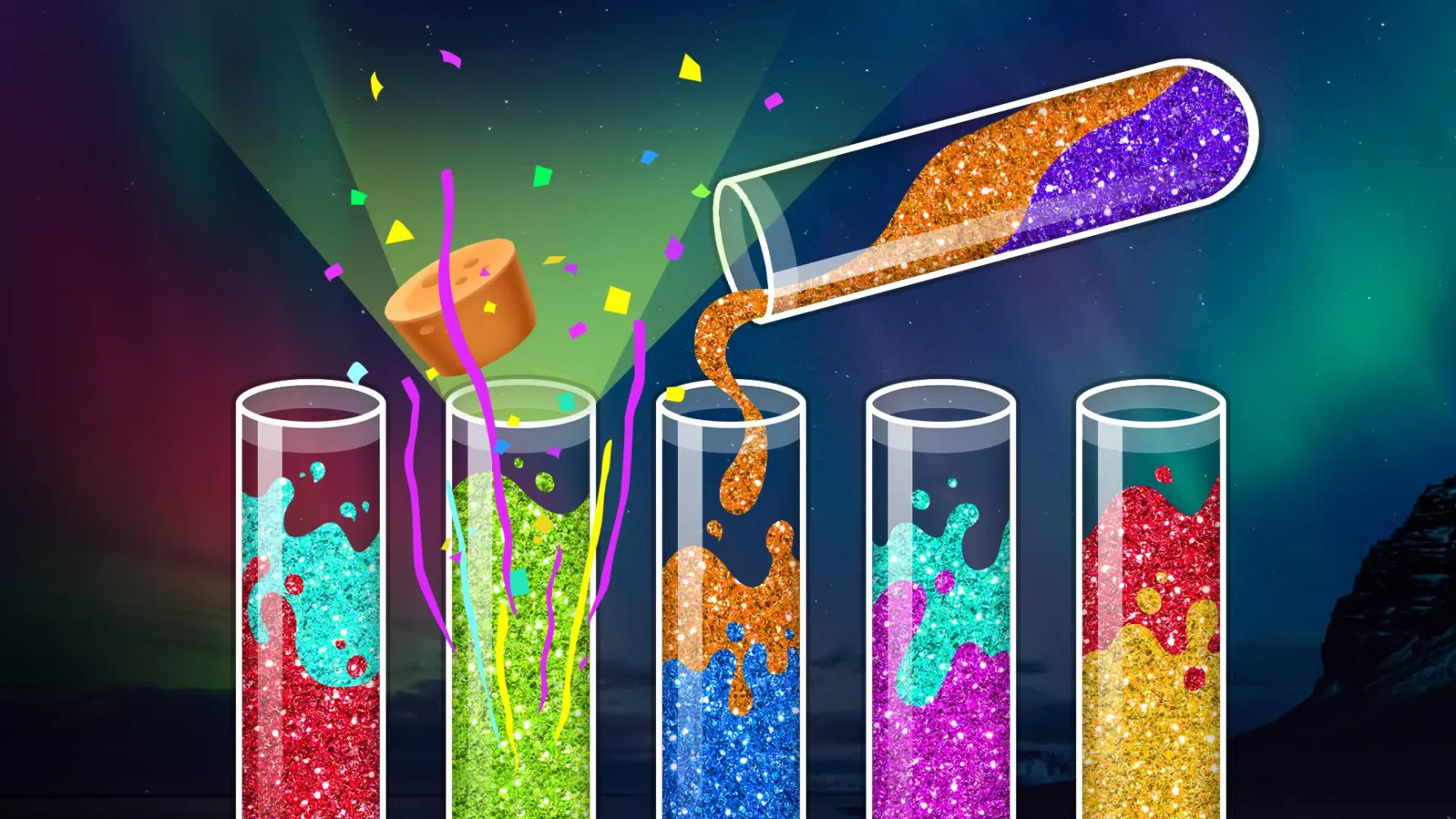 Zrzuty ekranu Water Sort
