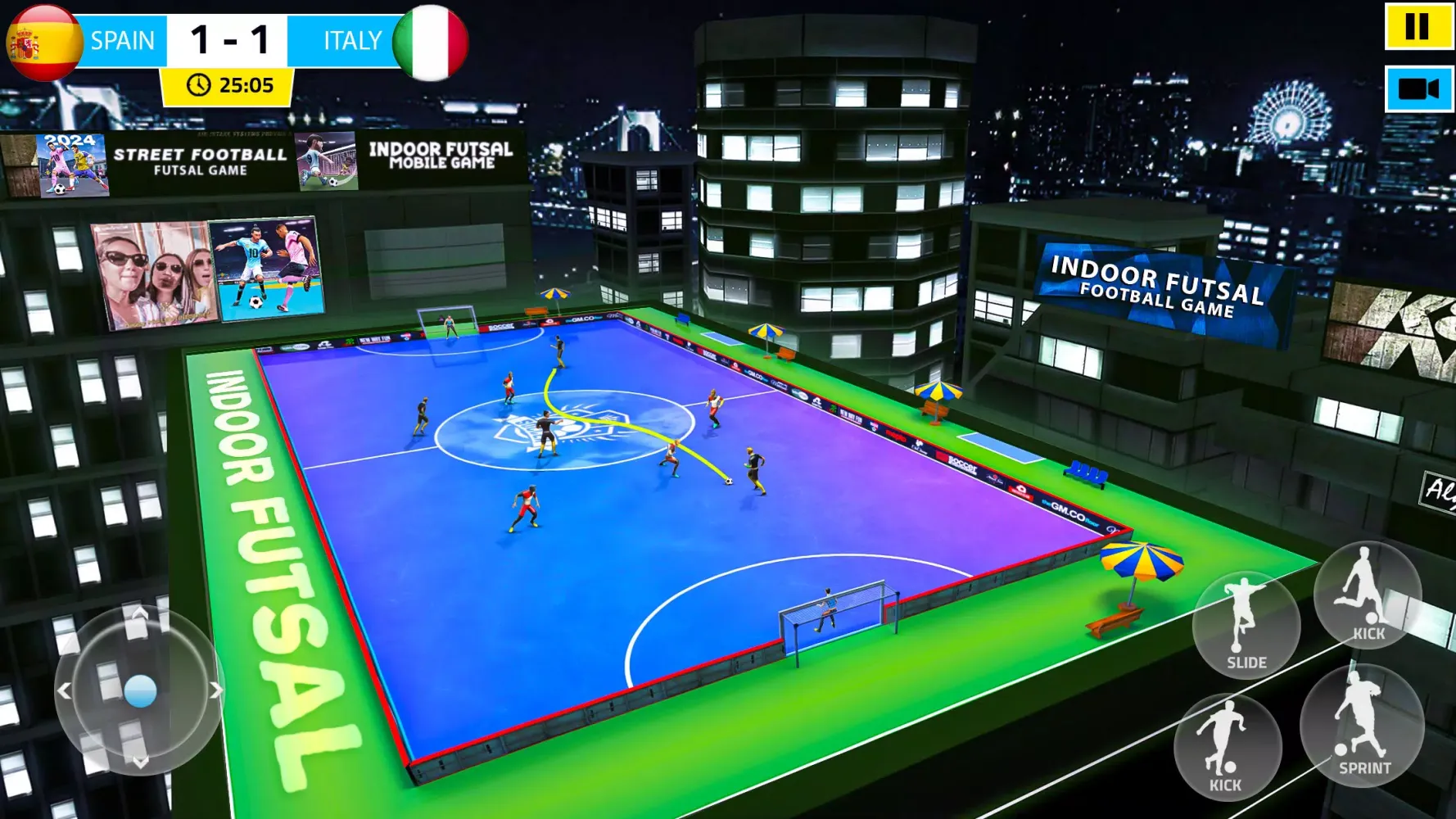 Indoor Futsal: Football Games Screenshots