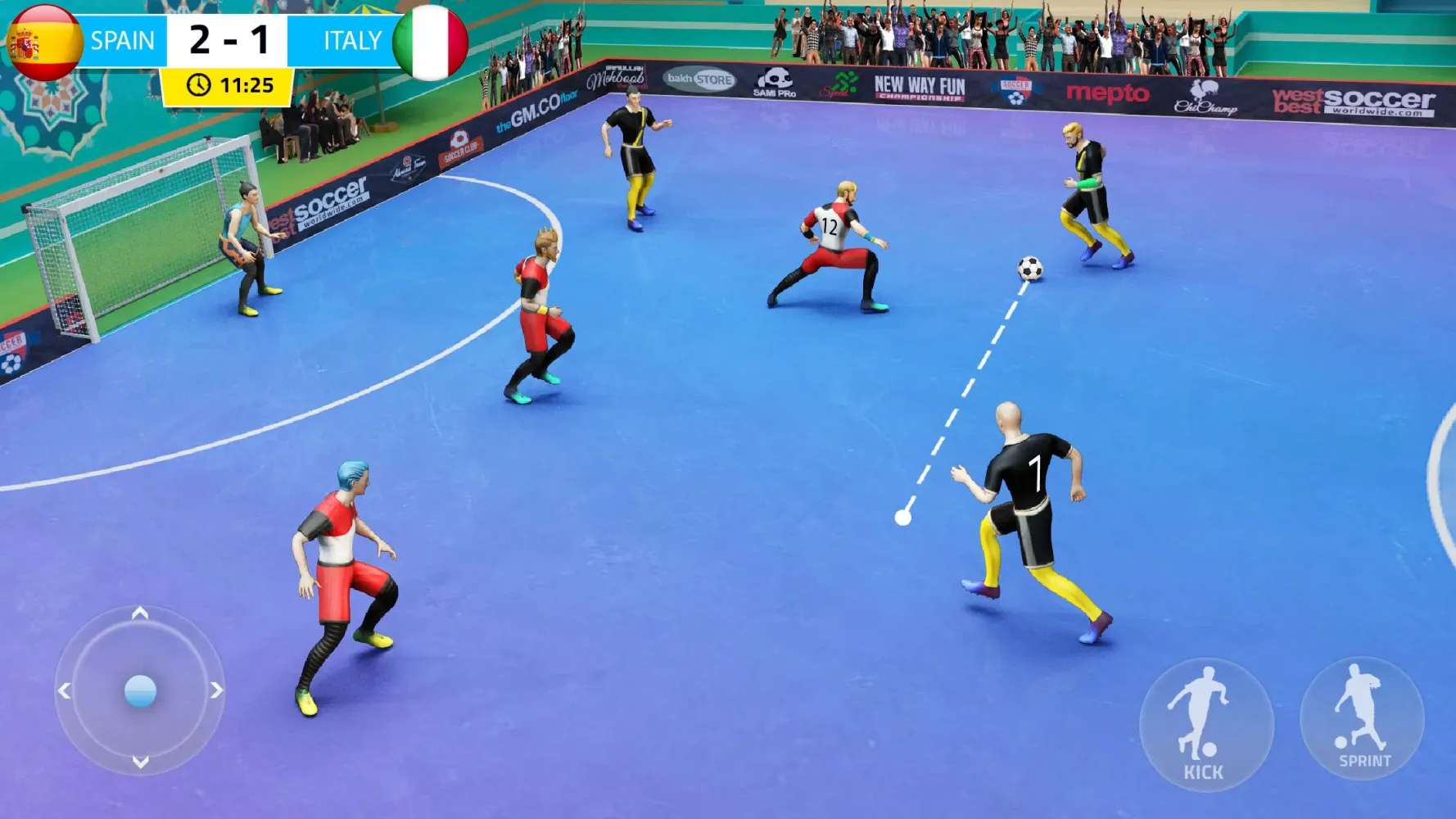 Indoor Futsal: Football Games Screenshots