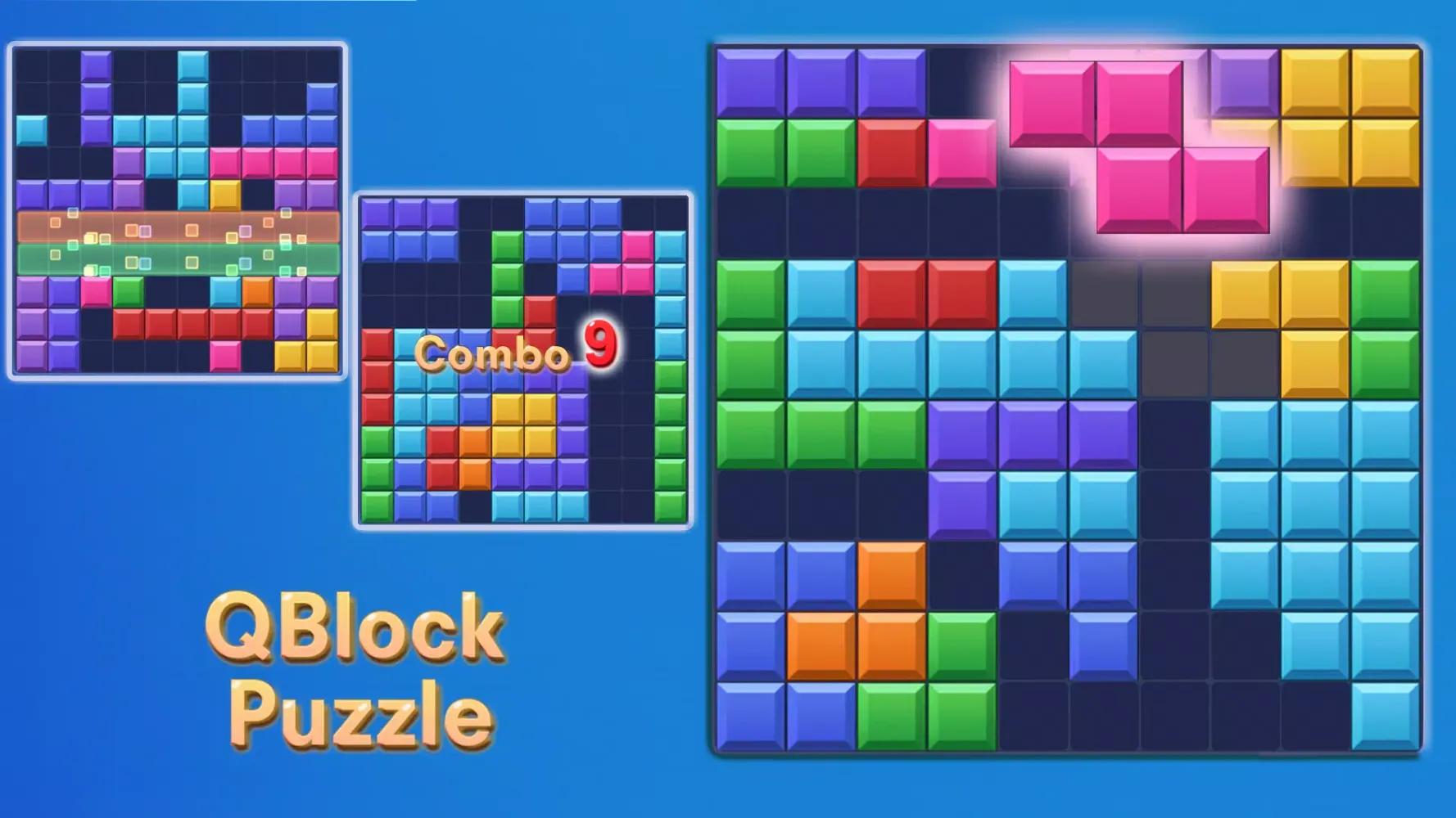 Capturas de tela do QBlock Puzzle
